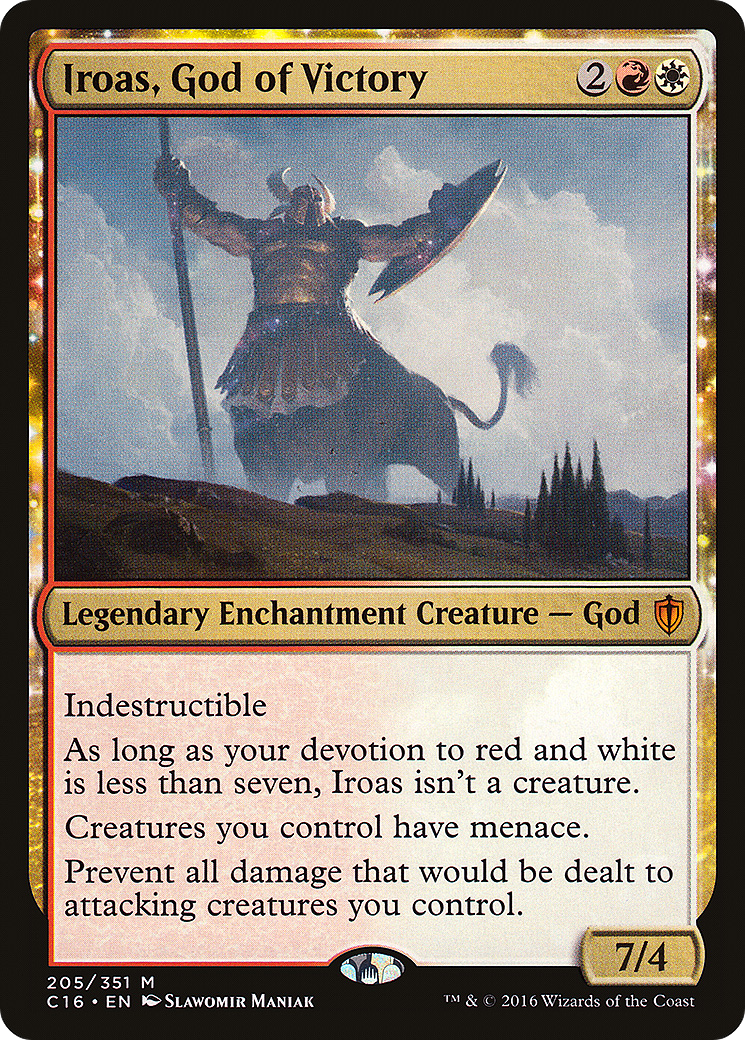 Iroas, God of Victory - Magic the Gathering card